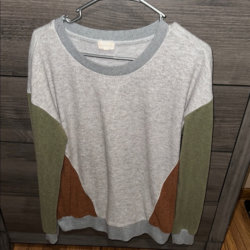 Colorblock Sweater Hem & Thread!🩶